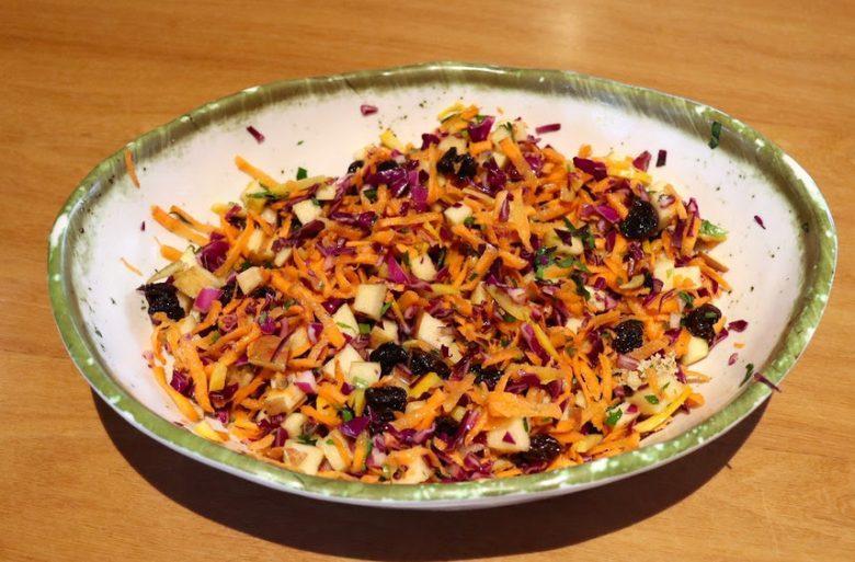 Salada de casca de laranja