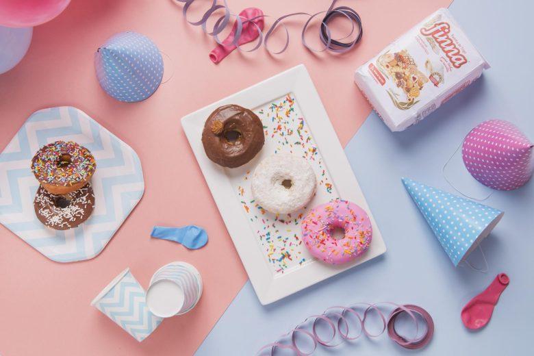 Donut especial colorido
