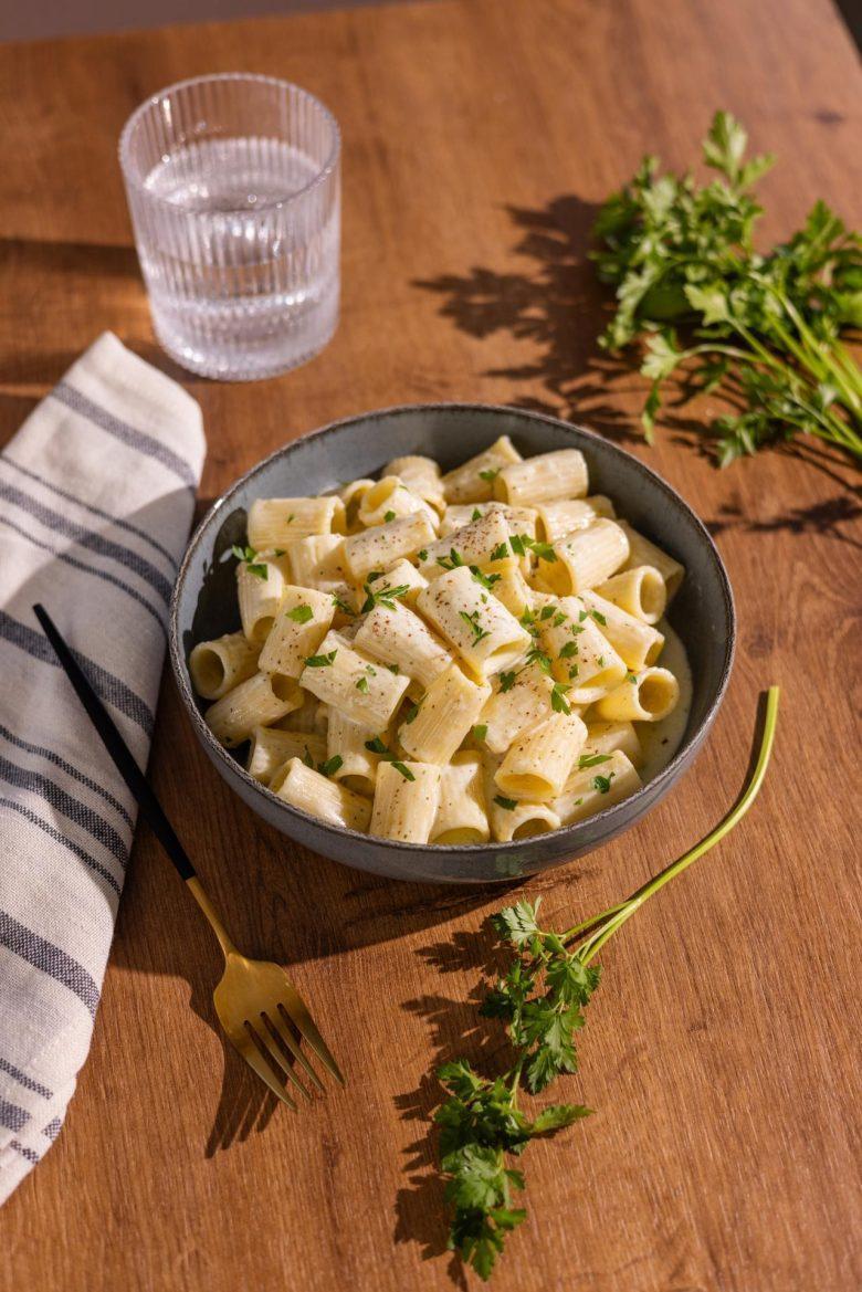 Macarrão cremoso fit