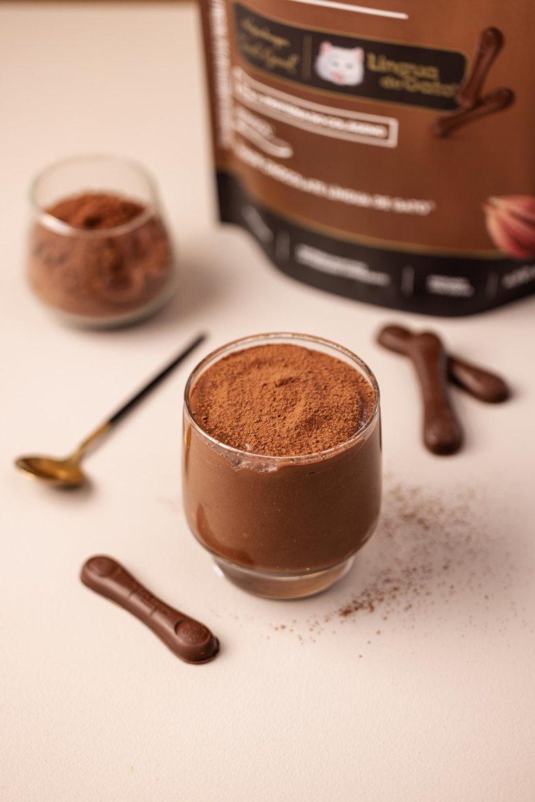 Mousse língua de gato 