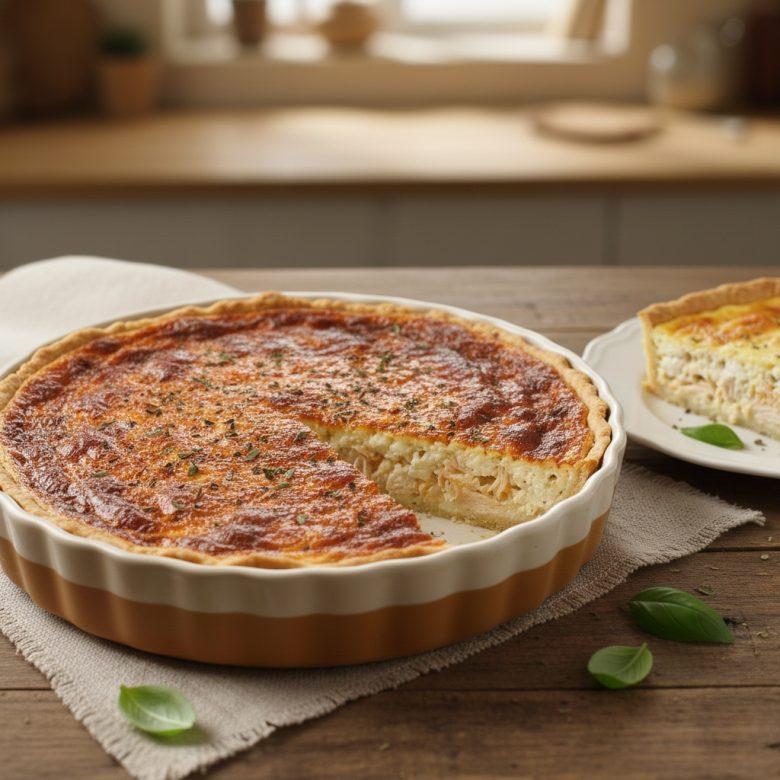 Quiche de frango diet