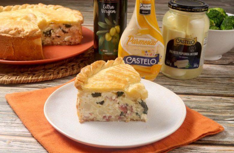 Torta rústica de espinafre
