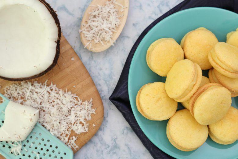 Bem-casado de baba de moça com coco