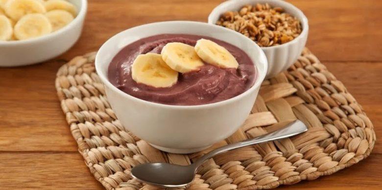 Creme de açaí com Mid uva