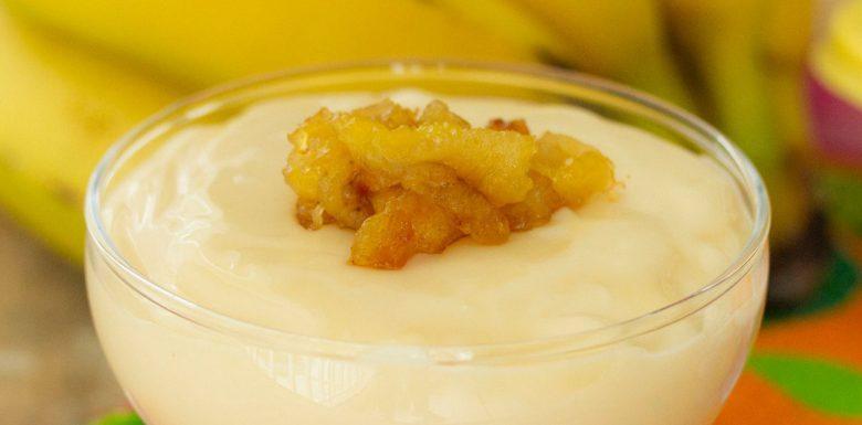Creme de cupuaçu com banana