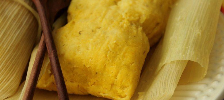 Pamonha salgada tradicional