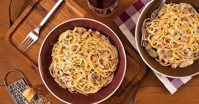 Spaghettoni a salsa caruso