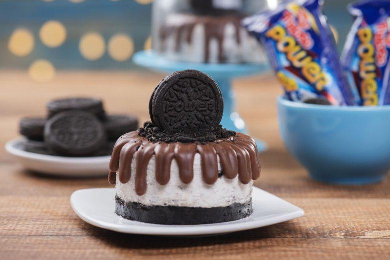 Torta de chocolate e baunilha