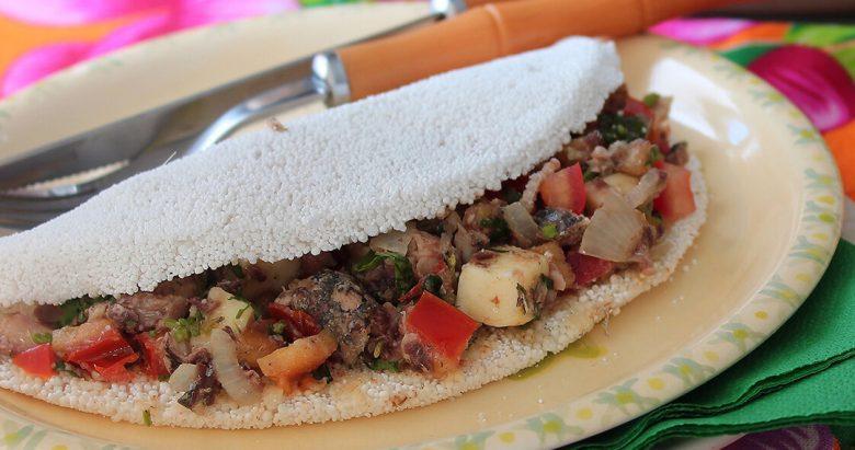 Tapioca salgada