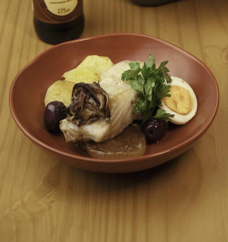 Bacalhoada com toque de shoyu