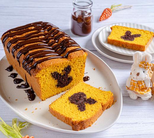 Bolo de cenoura para a Páscoa