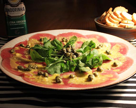 Carpaccio de lagarto