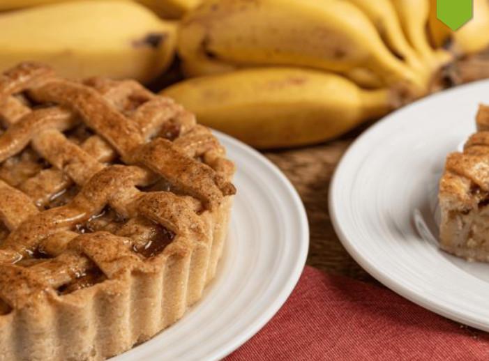 Torta especial de banana light