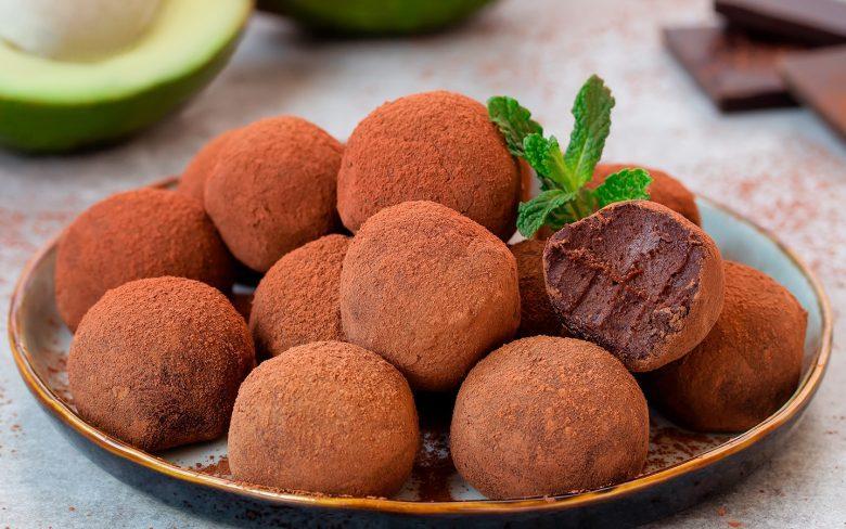 Mini trufa de chocolate