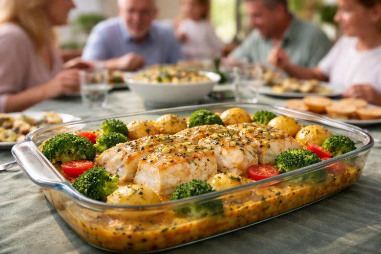 Bacalhau especial ao molho de maracujá