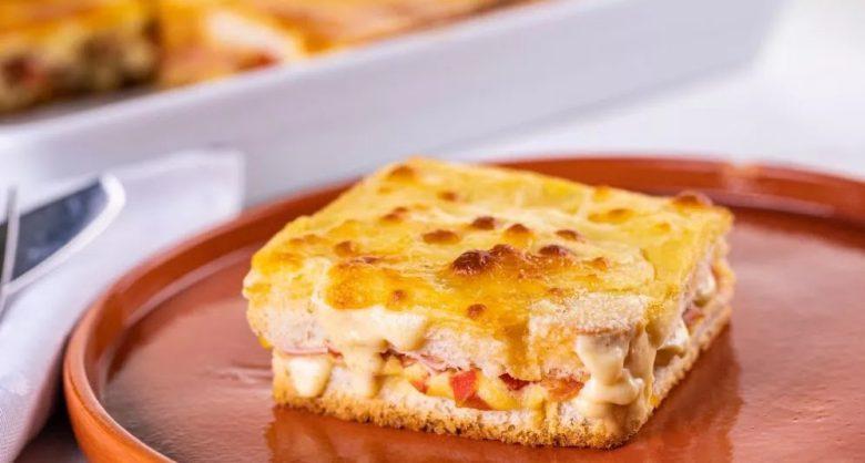 Bauru gratinado