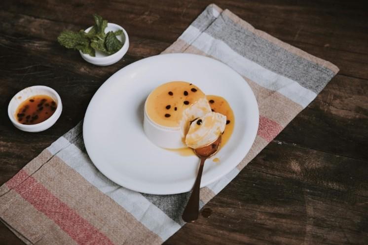 Mousse de maracujá sem leite