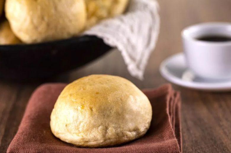 Pão de batata de requeijão