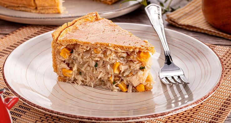 Torta caipira especial de frango