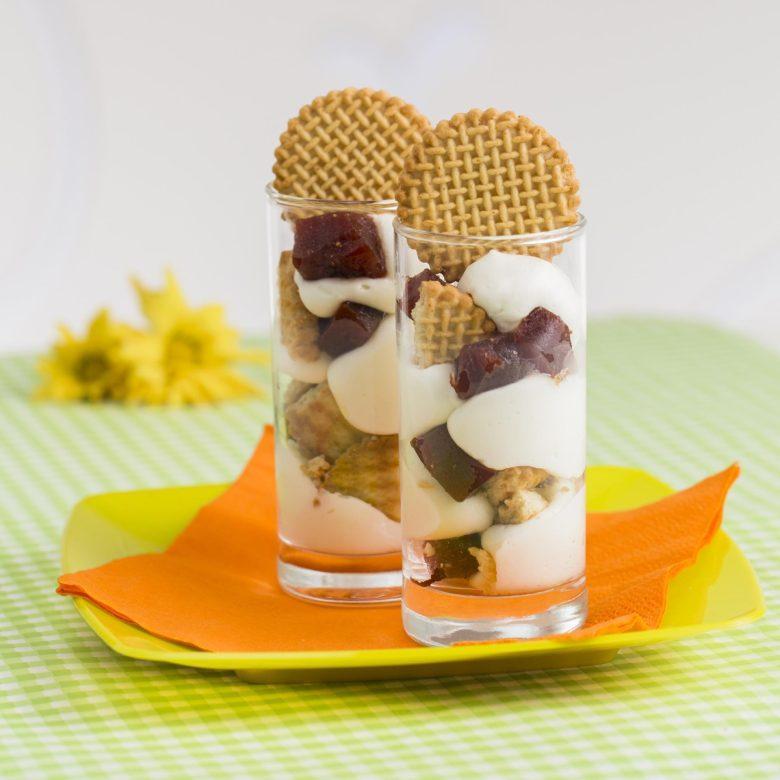 Verrine de biscoito Maria