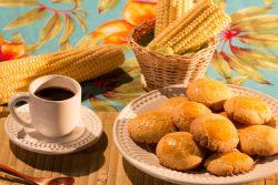 Broa tradicional de milho