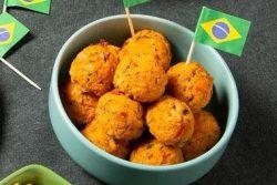 Bolinho de frango fit