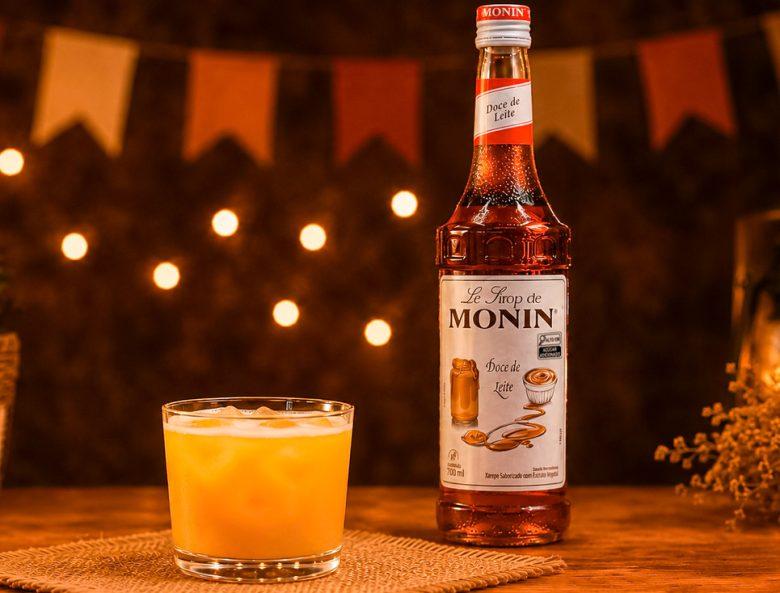 Cachaça sour de doce de leite