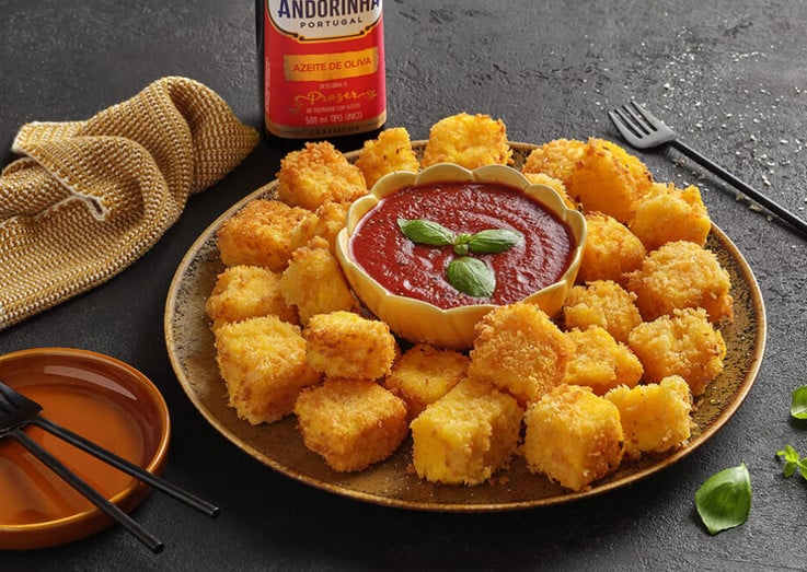 Dadinho de polenta