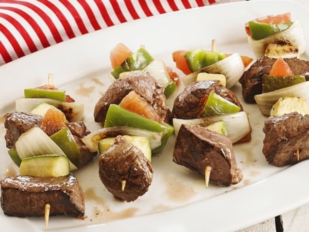 Espetinho para churrasco