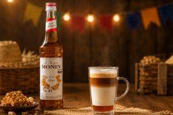 Latte quente pé de moleque