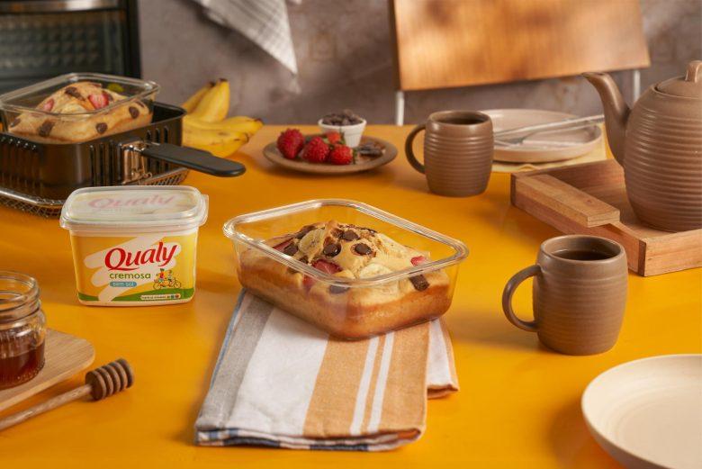 Panqueca de travessa doce na air fryer