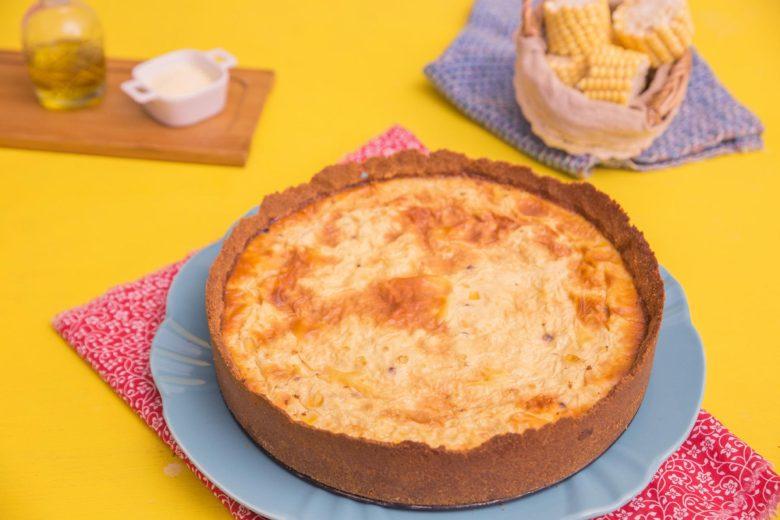 Torta salgada de milho 