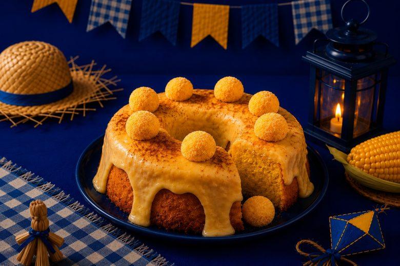 Bolo especial de pamonha