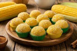 Brigadeiro com milho verde