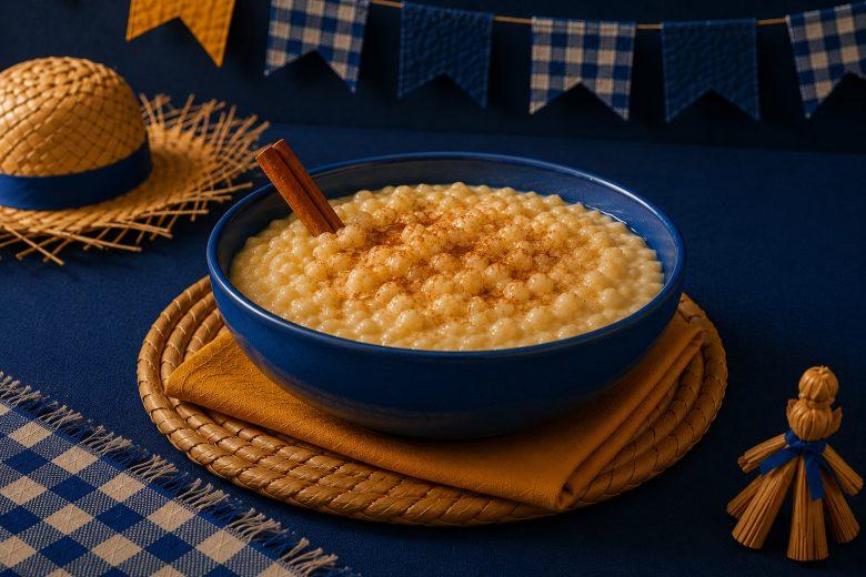 Canjica tradicional cremosa 