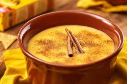 Curau tradicional cremoso