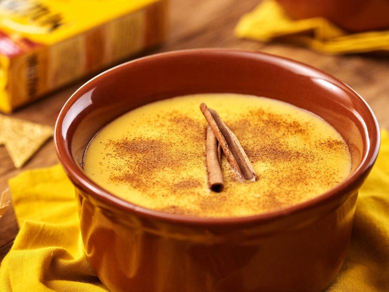 Curau tradicional cremoso