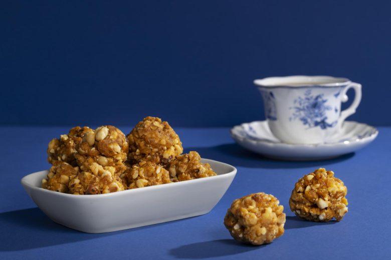 Brigadeiro crocante de amendoim com Paçoquita 