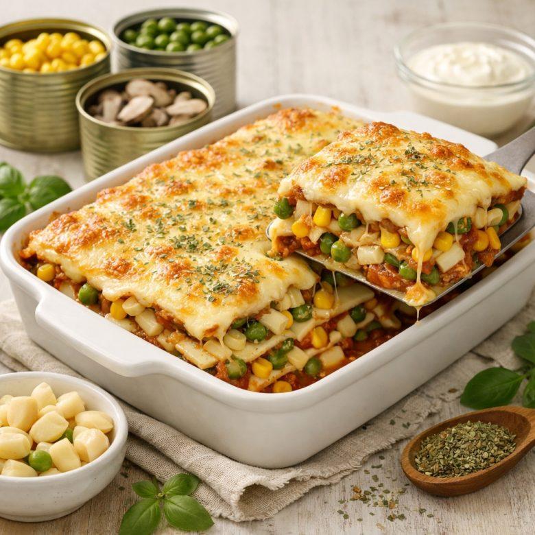 Lasanha especial vegetariana