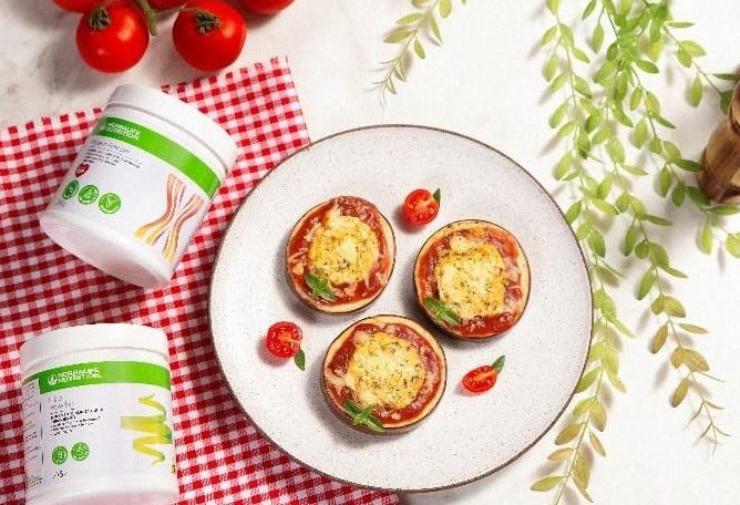 Mini pizza low carb