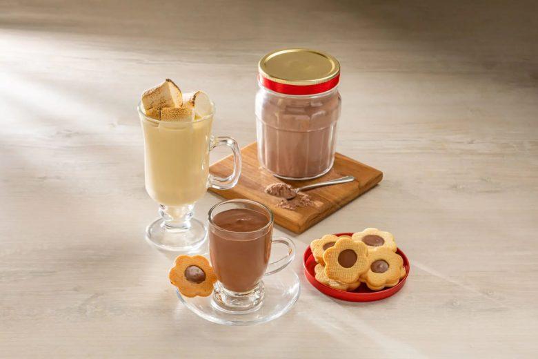 Chocolate quente branco
