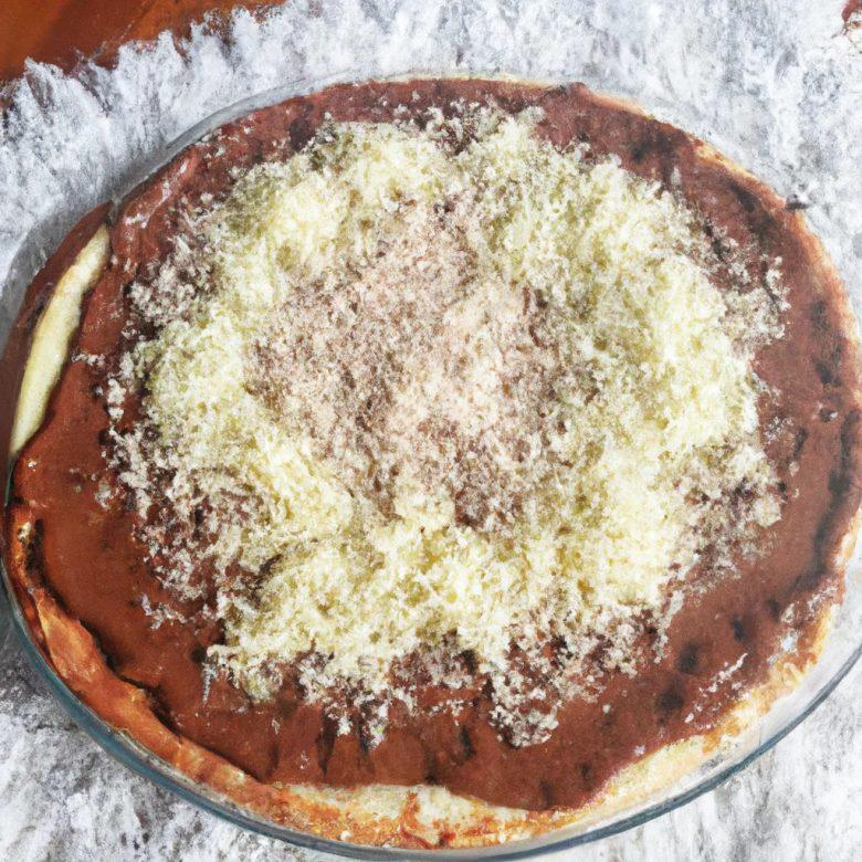 Pizza doce prestígio