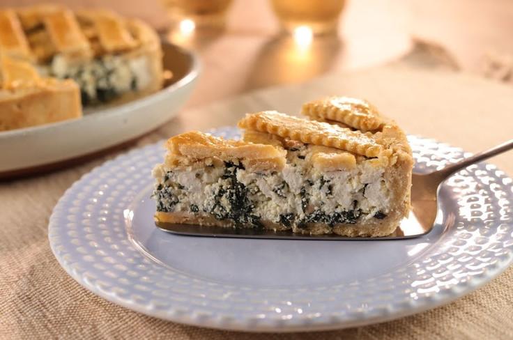 Torta especial de ricota com espinafre