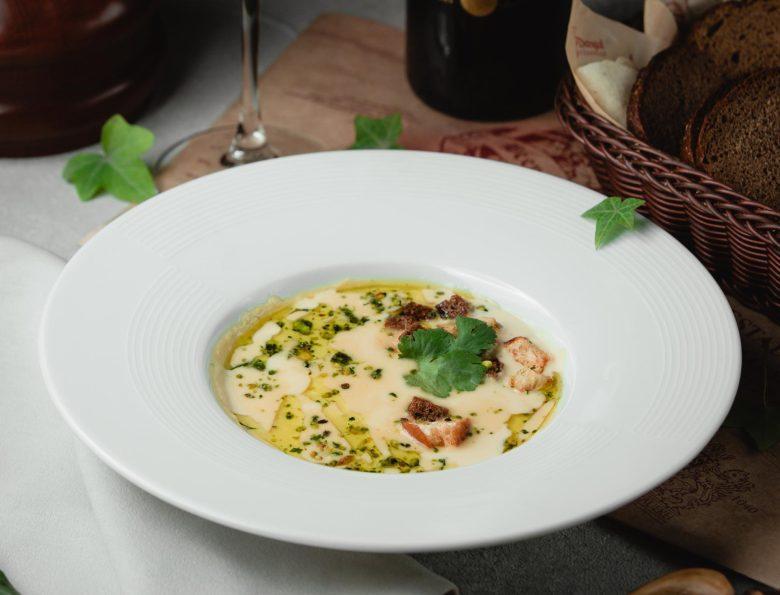 Velouté de foi gras e alcachofra