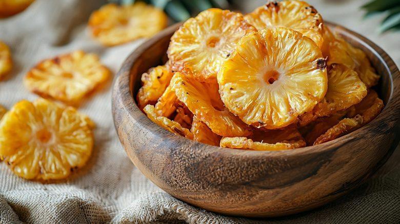 Chips de abacaxi