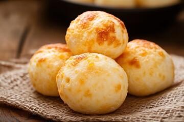 Pão tradicional de queijo