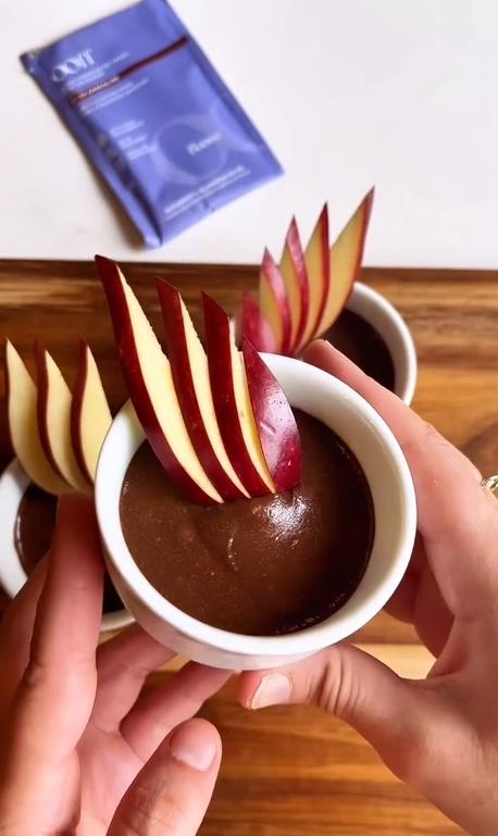 Mousse funcional com quatro ingredientes