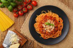 Spaguetti ao ratatouille