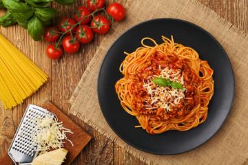 Spaguetti ao ratatouille
