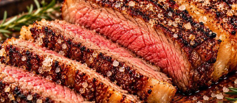 Bife de chorizo ao sal de parrilla